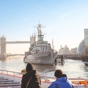 Entrada al HMS Belfast