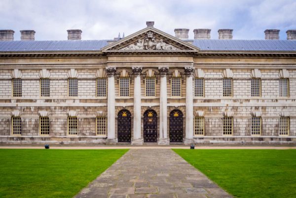 Entrada al Old Royal Naval College