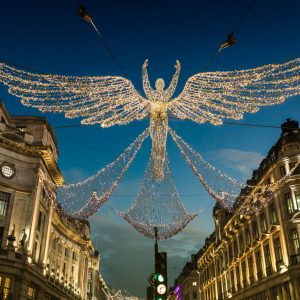 Autobús navideño de Londres