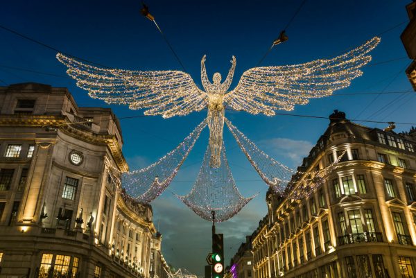 Autobús navideño de Londres